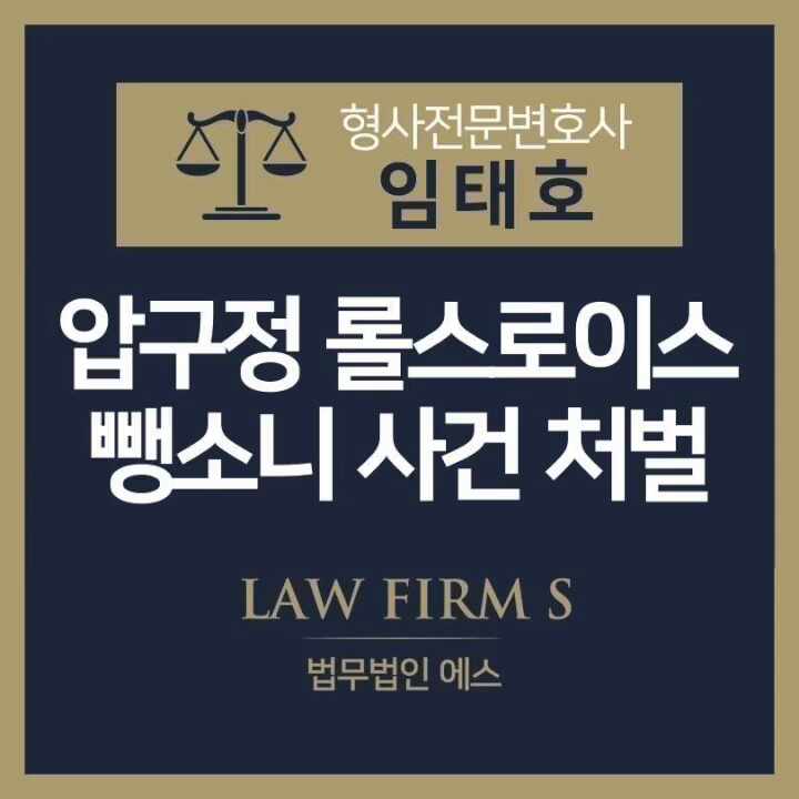  압구정동 롤스로이스 뺑소니 사건, 예상 처벌은?