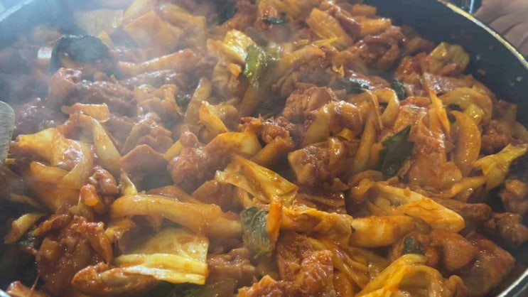 동탄 닭갈비 맛집 전통 춘천닭갈비 국내산 생닭다리살