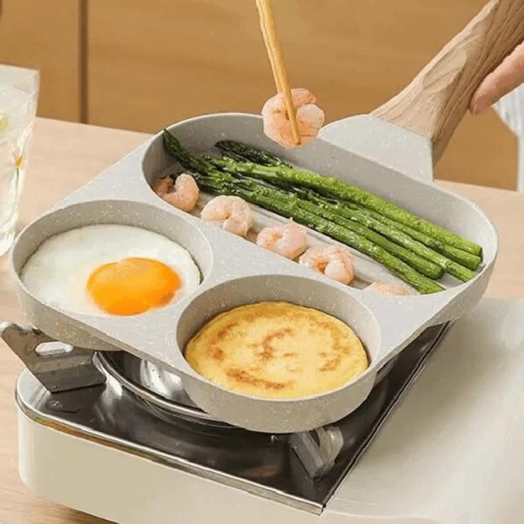  요리의혁명 3구 멀티 후라이팬