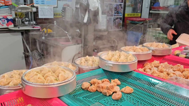  충주 여행 무학시장 장날 만두골목 맛집 전통시장 데이트 +주차
