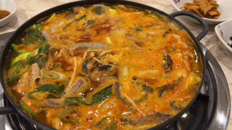  향남 맛집 / 한우소곱창전골 / 오복정