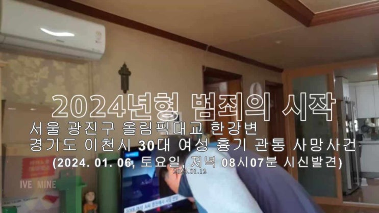 30대 <b>여성 흉기</b>로 자신의 가슴을 관통 <b>사망</b>한 사건.... 