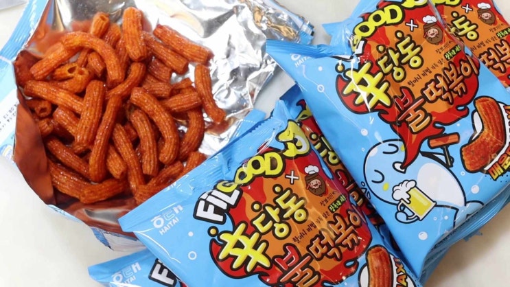  해태제과 신상과자, 더 매콤해진 신당동 불떡볶이