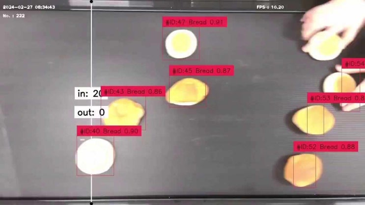  AI비전 알고리즘을 활용한 카운팅 VISION시스템