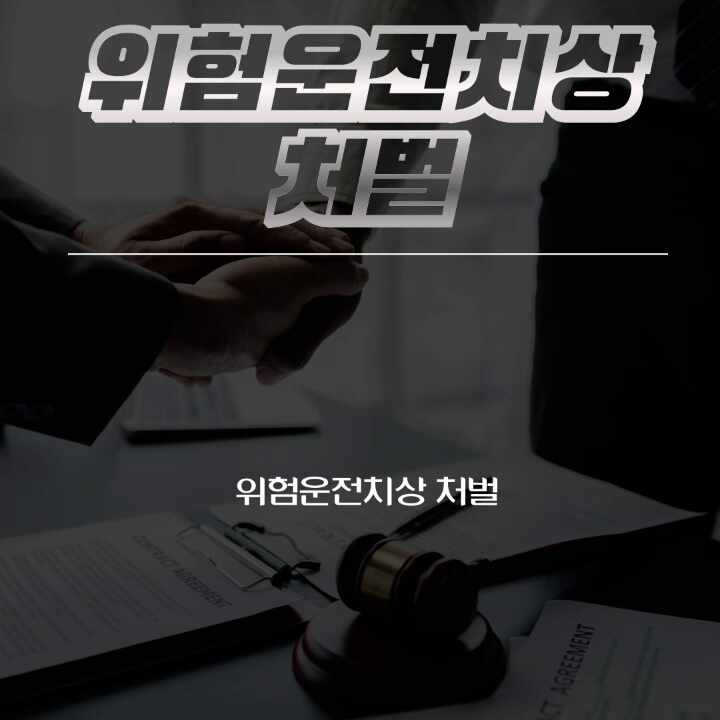  위험운전치상 처벌과 법적 대안에 대해서
