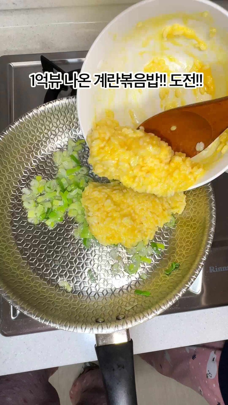  유튜브 1억뷰 나온 계란볶음밥 따라하기