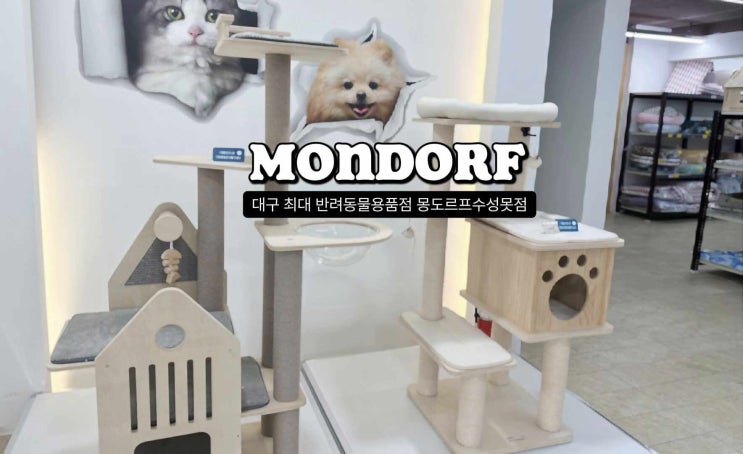  대구반려견용품 몽도르프수성못점 인터넷 최저가보다 싼곳!