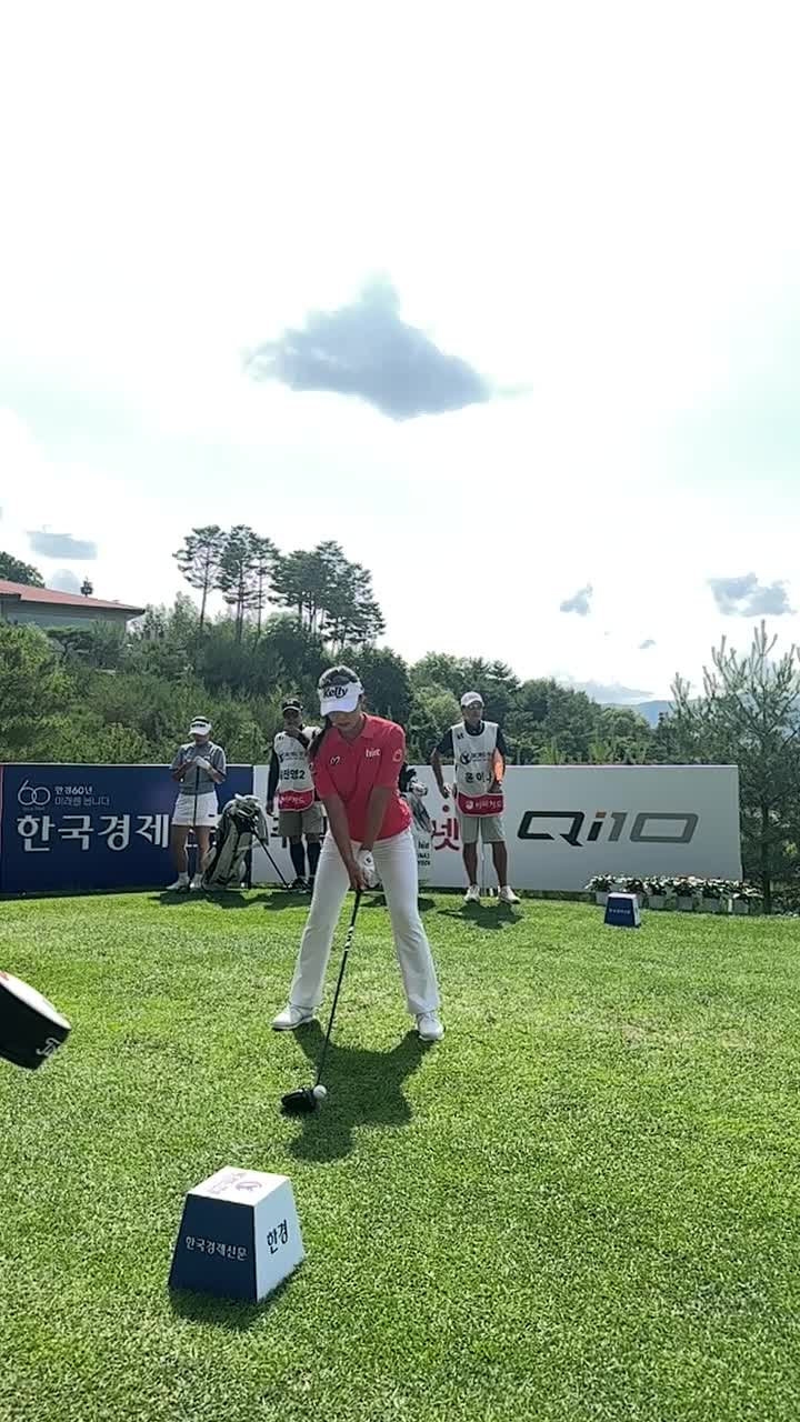 티샷 스윙 모음 윤이나 <b>문정민</b> 황유민 박민지 김민주