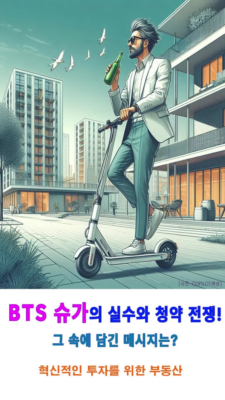 BTS <b>슈가</b>의 <b>음주운전</b>! 부동산 청약 열풍!