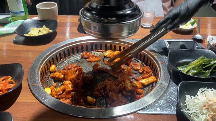  [강원도 평창 대관령 맛집] 모나 용평리조트 주변 오삼불고기 맛집 납작식당(+주차정보/대관령 양떼목장 인근 위치)