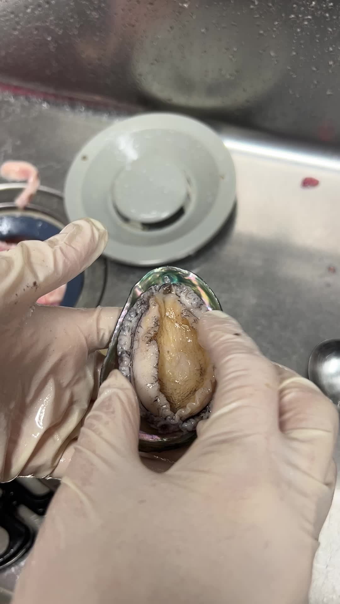 전복 손질 방법 (전기밥솥 누룽지 백숙 레시피)