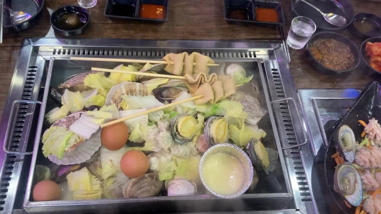  [노원구 공릉역 맛집 추천] 양도 푸짐하고 서비스로 치즈퐁듀가 나오는 찌마기 조개찜(+주차정보/술 한잔 하기 좋은 집)
