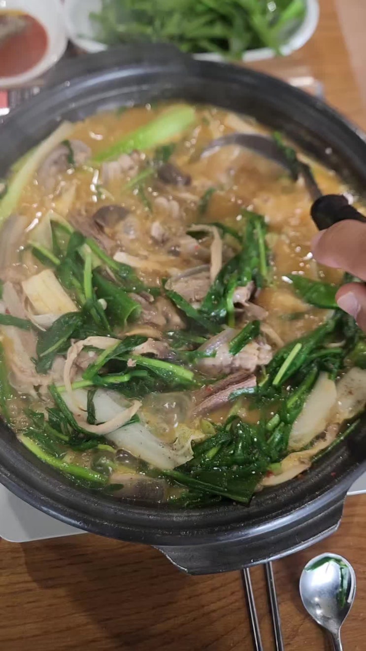  인천 흑염소 맛집 월출산흑염소탕추어탕 리뷰