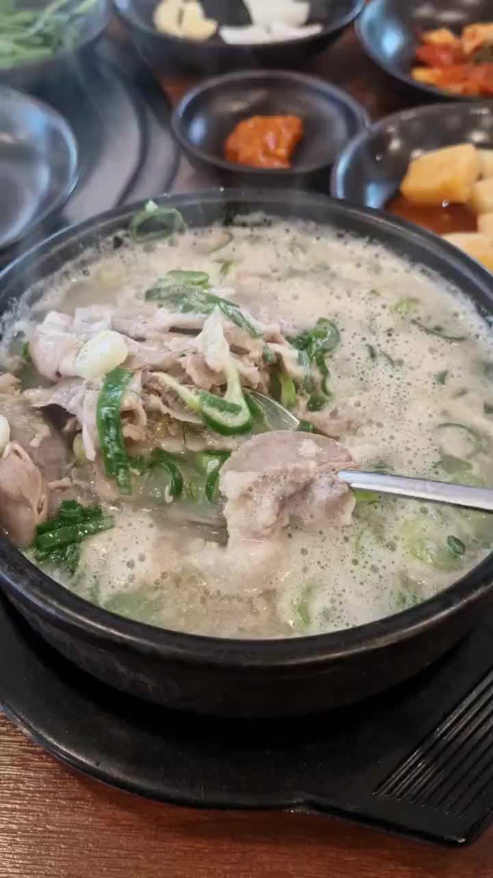  양산 북정맛집 알천 순대곱창전골 순대국밥 후기