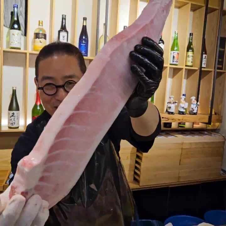 골드참치 참치 오마카세 15코스 참치회 한상차림