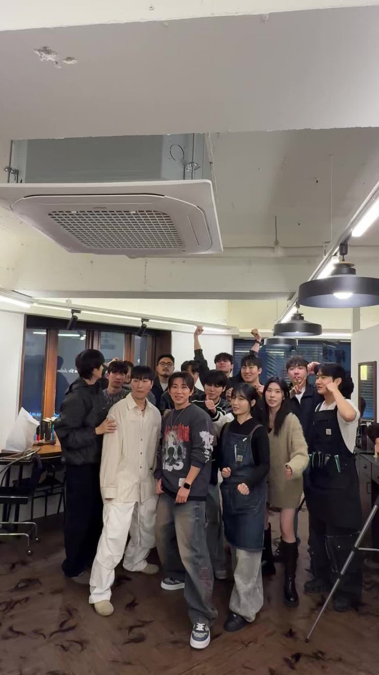  왕십리 미용실 맨드 살롱 12호점!!! 맨드 살롱 5호점 호준 원장님 기술 공유