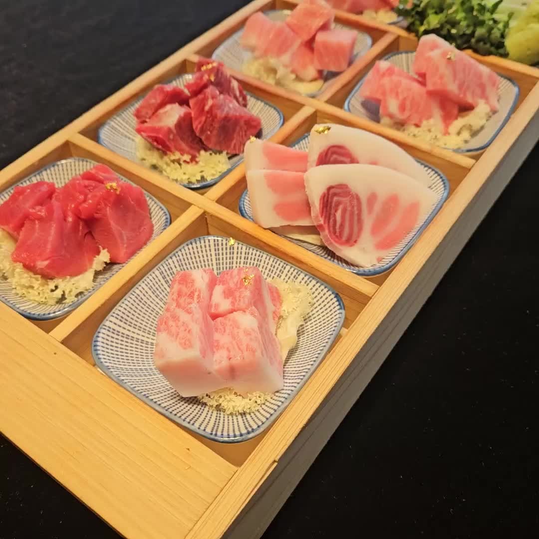 참치가 골드참치를 만나면 작품이 되다