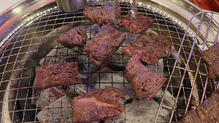  동인천데이트 개항로고깃집 소고기 세트