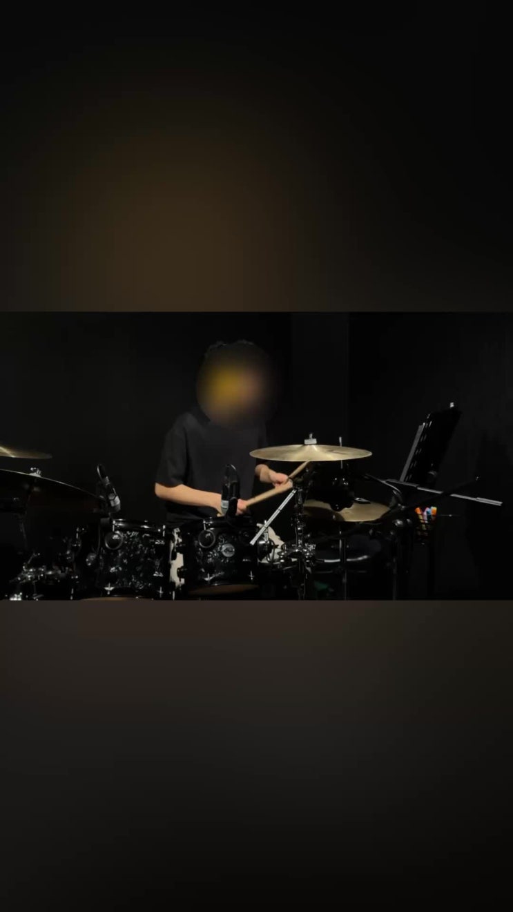  의왕 드럼 학원에서 열심히 배우고 있는 수강생을 소개해요!