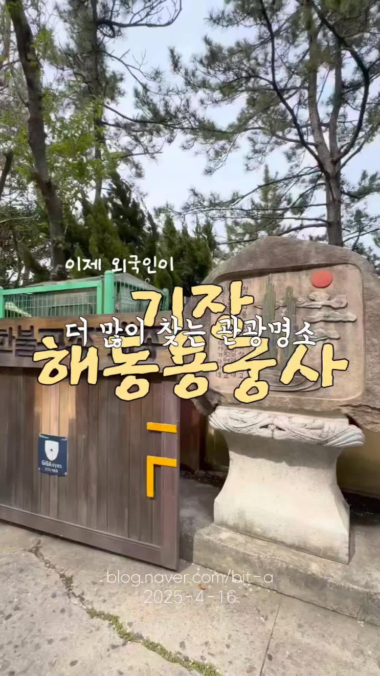  [부산가볼만한곳] 이제 외국인이 더 많이 찾는 관광명소 해동용궁사 – 역사부터 관광 가이드까지