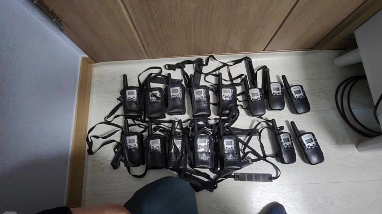  무전기 대여 가격