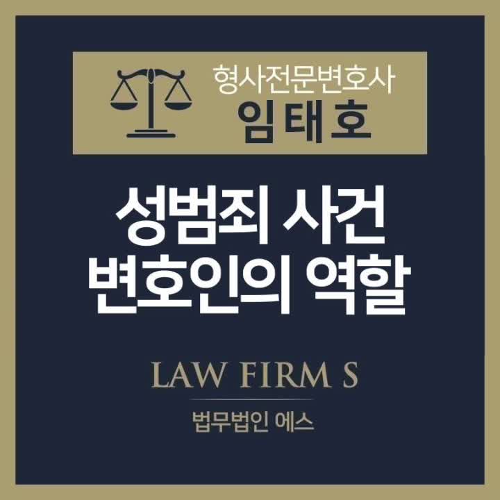  변호인이 성범죄 사건에서 맡는 역할