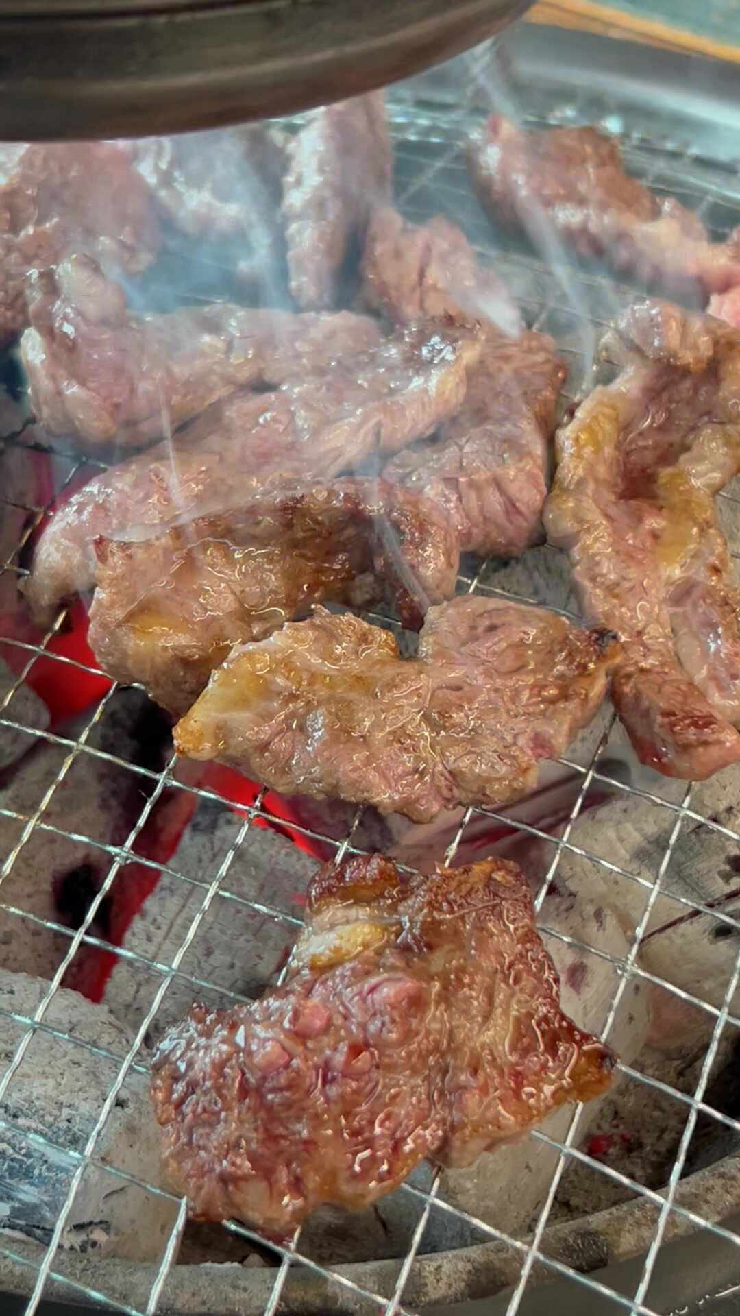 여주강변, 소소한숯불갈비~ 엄마랑 외식하기!! (세트 1번 +육회)