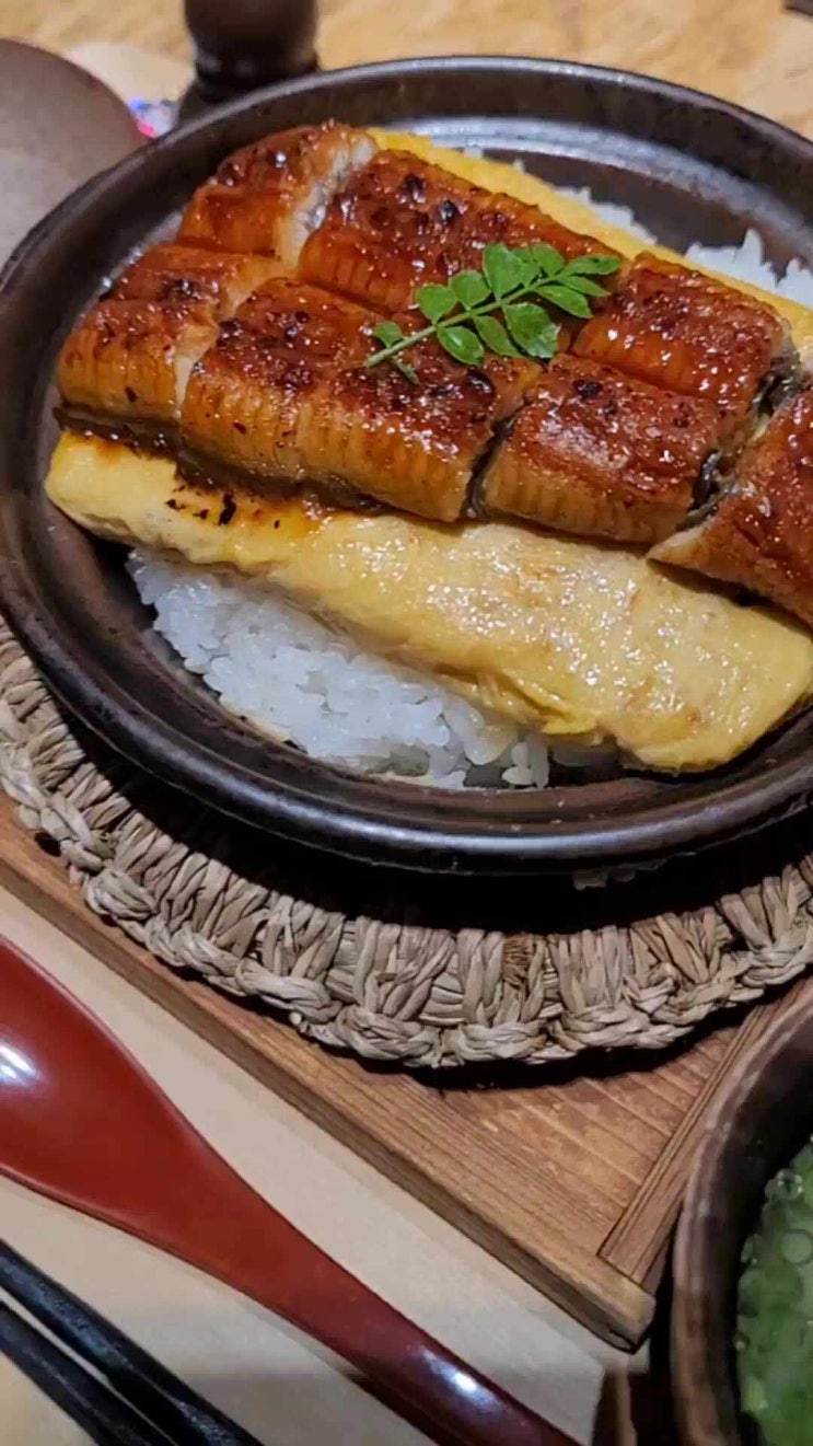  후쿠오카 맛집 오우덴 명란 계란 연어알 덮밥 장어 덮밥 후기 (메뉴, 웨이팅 예약, 짐보관