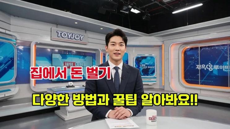  집에서 돈 벌기 다양한 방법과 꿀 팁을 알아봐요.