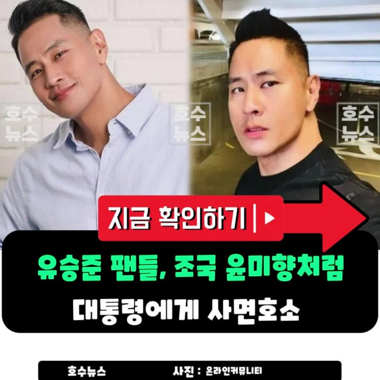 <b>유승준</b> 팬들, 조국·윤미향처럼... 사면 <b>호소</b>( +병역기피, <b>입국</b>금... 