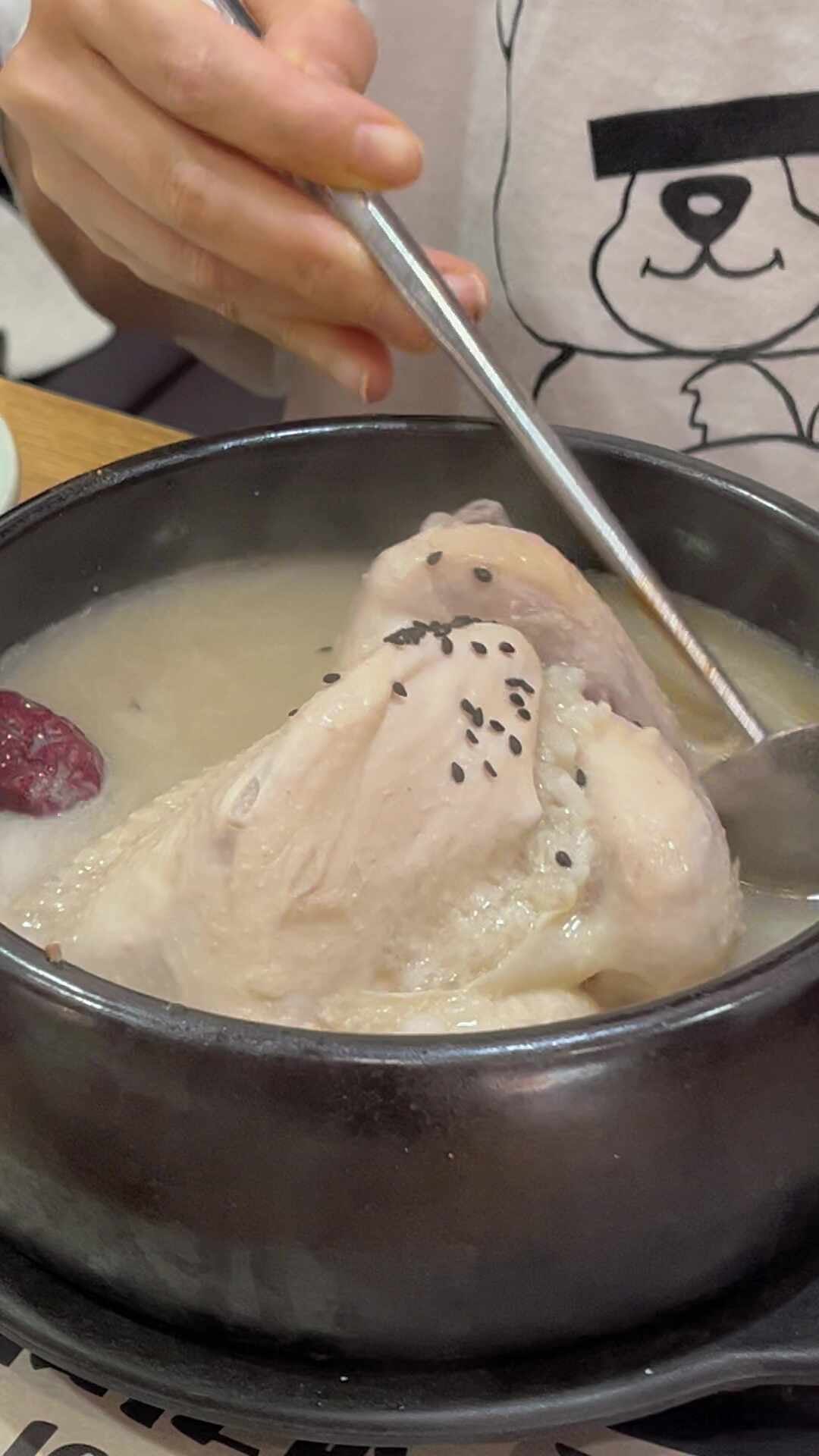 지호 한방 삼계탕 경기 하남 본점 건강 삼계탕 맛집 미용 삼계탕 with js :) 백세주 이벤트 168만....