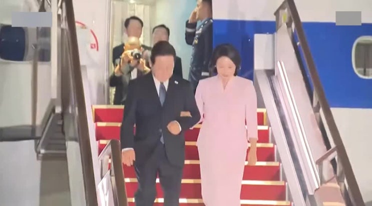 이재명 <b>대통령 귀국</b>, 서울공항 도착 - 일본·미국 순방 인상적인... 