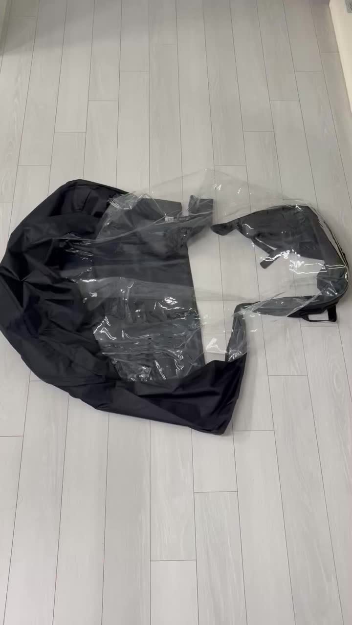 부가부 버터플라이 레인커버 접는법