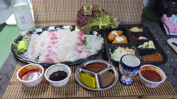  해운대회배달은 털보횟집 장산역맛집 해운대좌동회포장맛집 추천