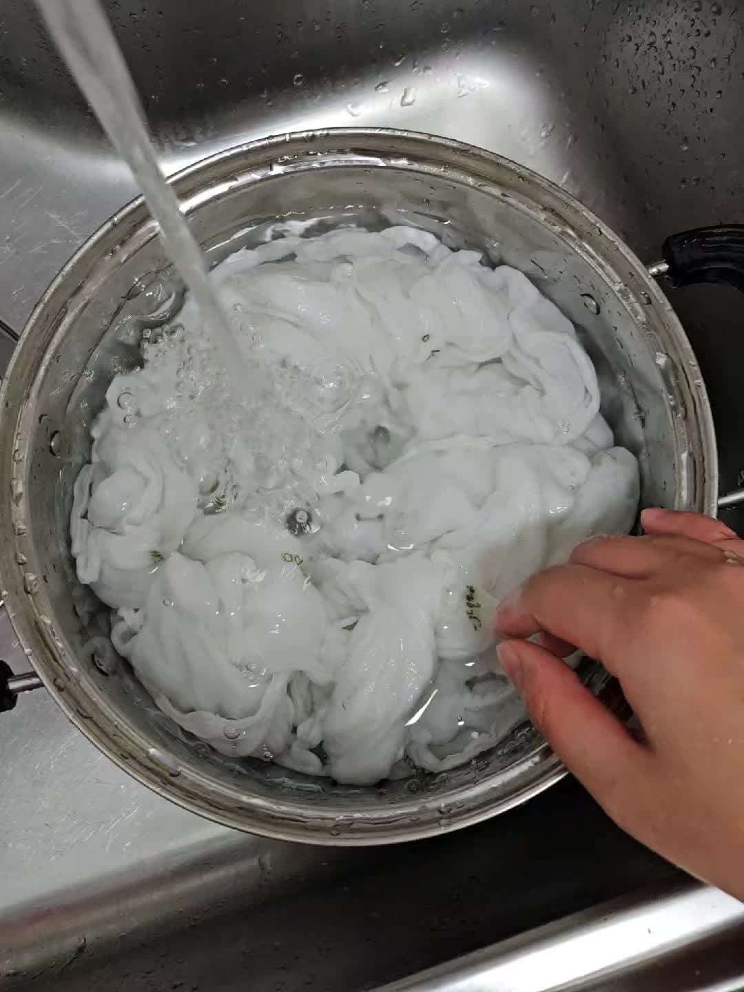 아기 손수건 삶기 / 베이킹소다, 구연산 사용해서 가제손수건 삶는 방법