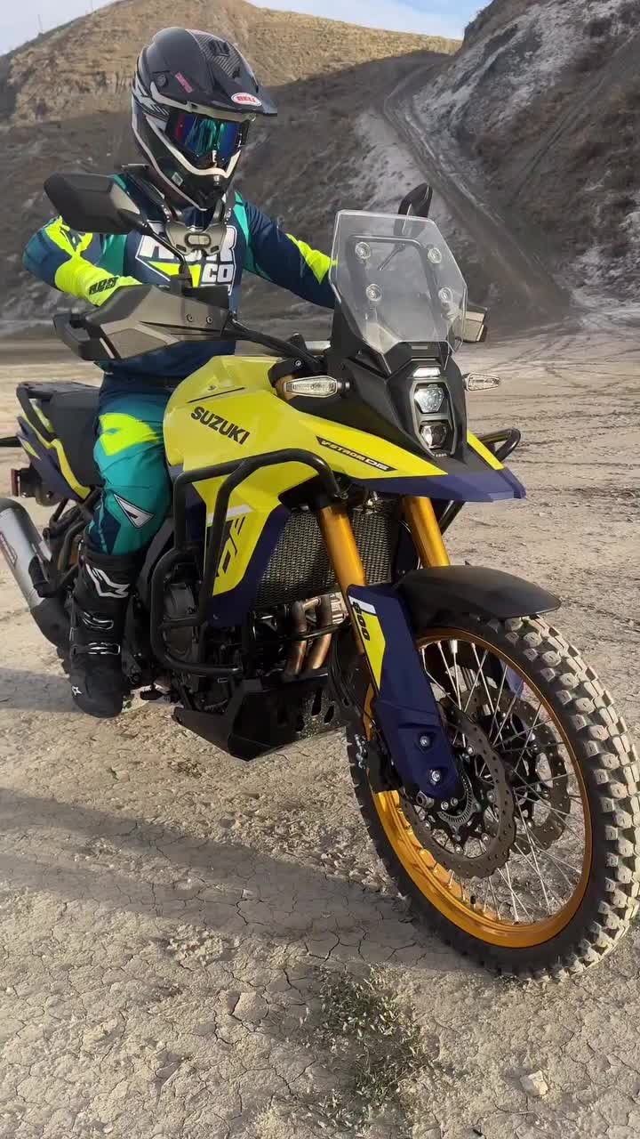 스즈키 V-STROM 800DE의 한계는 없다