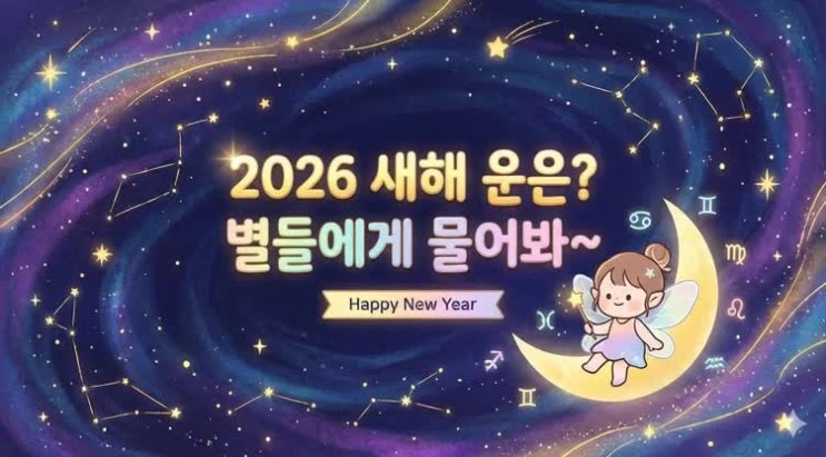  [별자리 운세] 2026년 별자리별 새해 준비!? 별들에게 물어봐~
