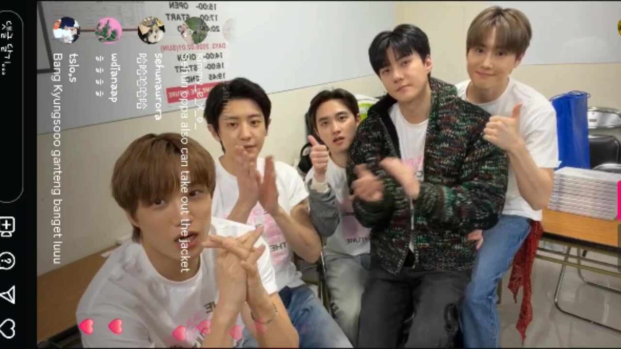 260131 福岡 EXO セフン インスタライブ