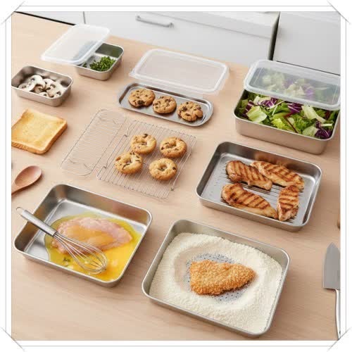 국산 스텐밧드 밀폐용기로 맛과 신선함을 지키세요