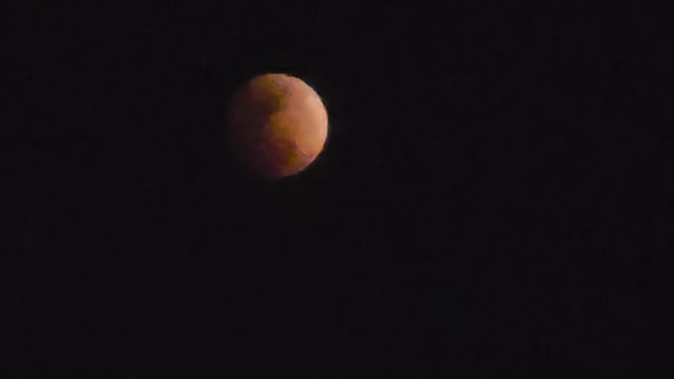  3월 3일 오늘 저녁 붉은 달 떴어요! 못 보신 분들 이 영상 보고 소원 빌어가세요 (블러드문)