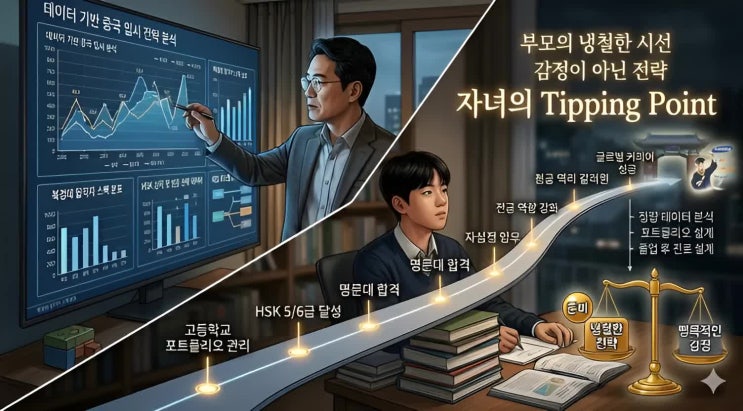  부모의 냉철한 시선이 만드는 자녀의 Tipping Point! 중국 유학은 감정이 아닌 전략이다