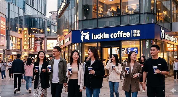  9.9위안으로 즐기는 파란 사슴 루이싱 커피(瑞幸咖啡, Luckin Coffee) 주문 & 추천 메뉴 완벽 가이드