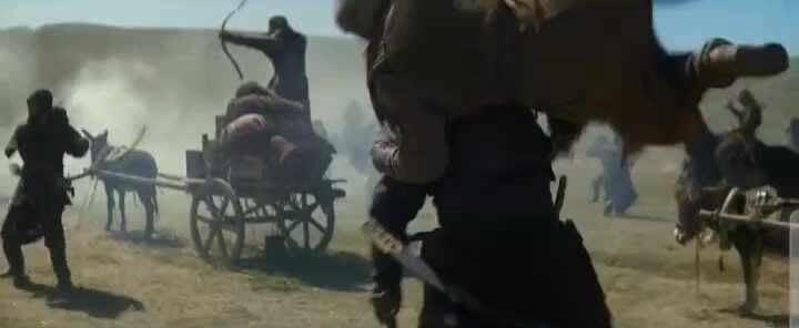 『ライズ・オブ・ザ・コンカラー』戦闘シーン