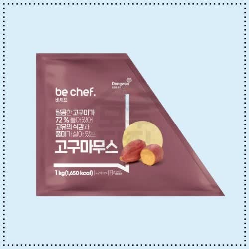동원 홈푸드 비셰프 뉴 고구마무스 건강한 간식의 새로운 선택