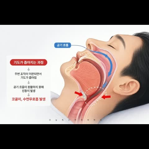 울산 코골이 수면 중 기도 상태를 살펴봐야 하는