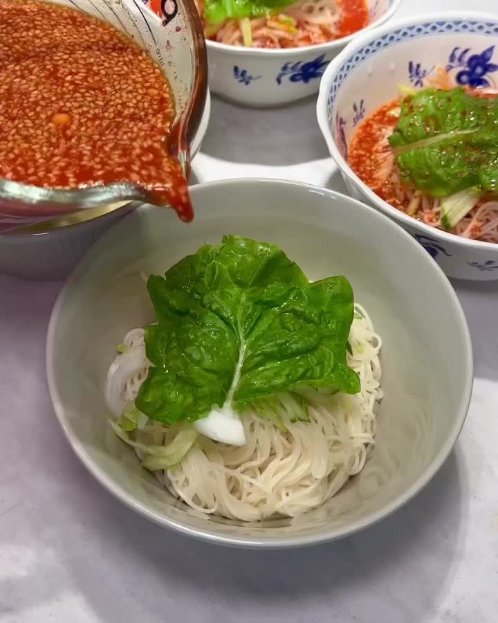 망향비빔국수레시피 5분 완성, 계량스푼 비율 3가지만 기억하세요