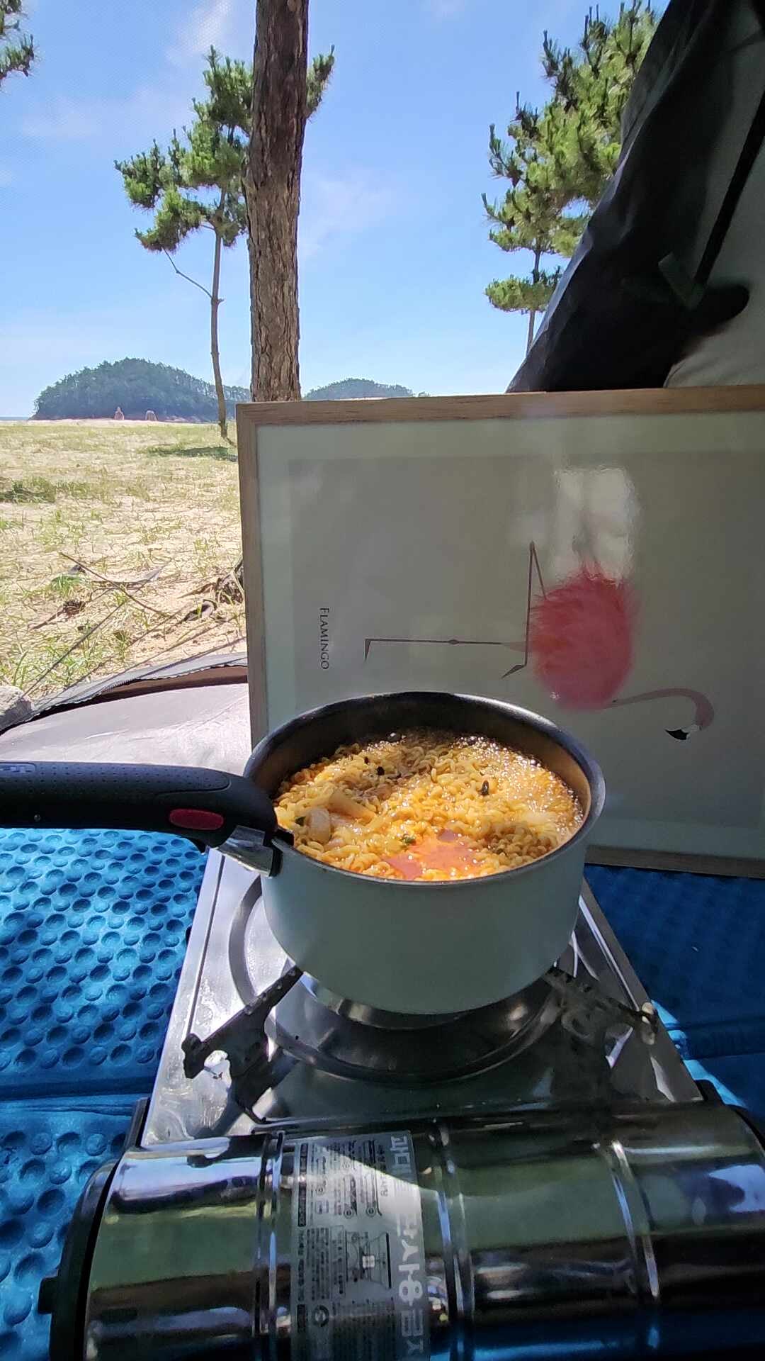 태안 차박노지캠핑 하기좋은 천리포해수욕장