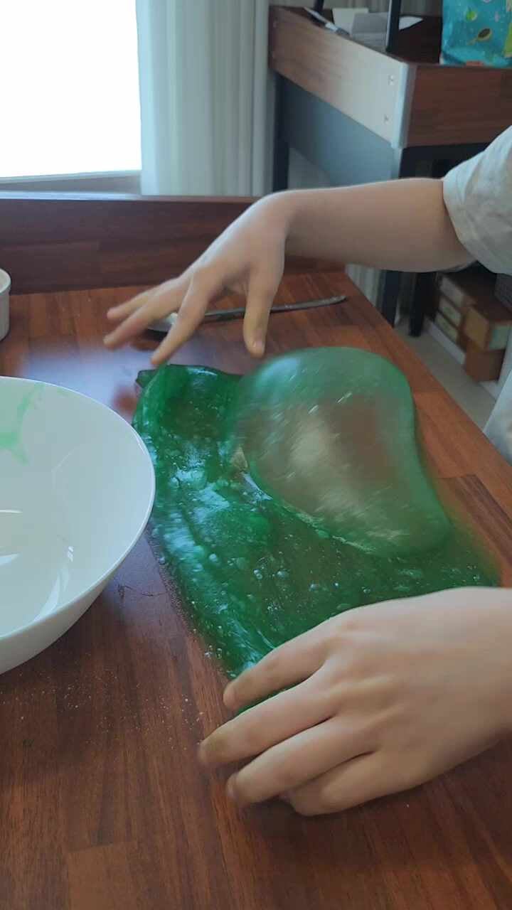 ✨ 구아검 슬라임 만들기! 신기한 물질의 변화를 배우는 과학 실험