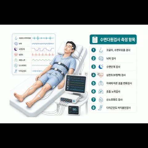 청주봉명동이비인후과 수면다원검사 전 알아야 할 내용 〈총정리〉
