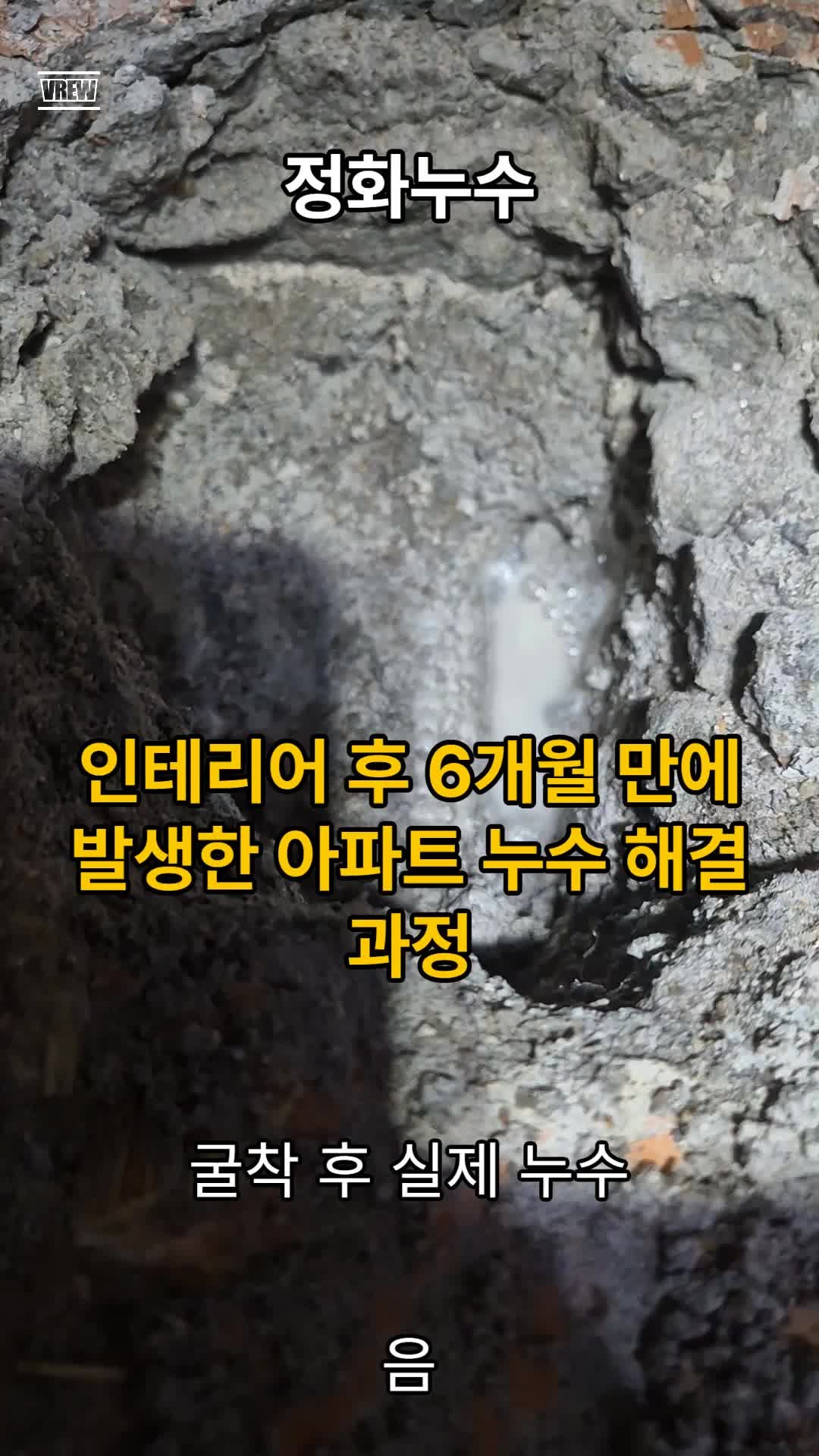 서울 금천구 벽산5단지 아파트 아래층 세탁실 천장 누수 실제 원인